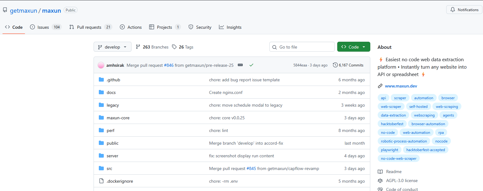 Maxun是什么？一款无需编写一行代码，任何人都能在两分钟内训练机器人
