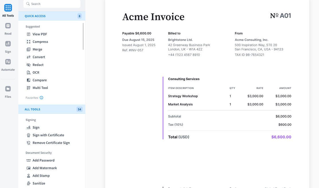 Stirling-PDF是一款开源的全能PDF免费工具